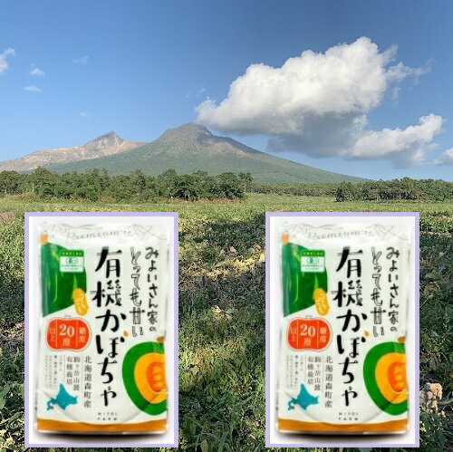 嘘では無い　嫌いが好きになる　有機かぼちゃペースト　200g　2個　うらごし　みよいさん家のとっても甘い　北海道産　森町　ペースト状なめらか　子供　お年寄り　有機栽培　スープに　コロッケに　ケーキに　そのままでも　重宝　食卓にもう一品　簡単　送料無料