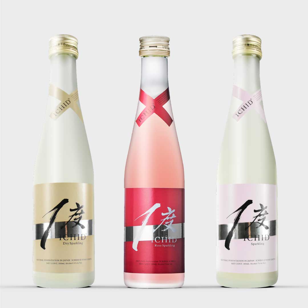 【ブランド公式】日本酒 お酒 飲み比べセット（スパークリング酒 & ドライ& ロゼ） ICHIDO 300ml × 3本 |ギフト 送料無料 飲み比べセット おしゃれ お酒 父の日 誕生日 プレゼント 人気 結婚式 バレンタイン ホワイトデー お返し 金賞酒 福島 贈り物 美味しい 冬 春