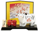 昭峰窯 寅年 とら 干支 寅親子 【117】