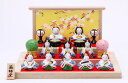 小紋雛三段飾り (毛ばたき付)