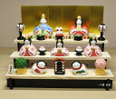 さくら雛三段飾り (毛ばたき付)