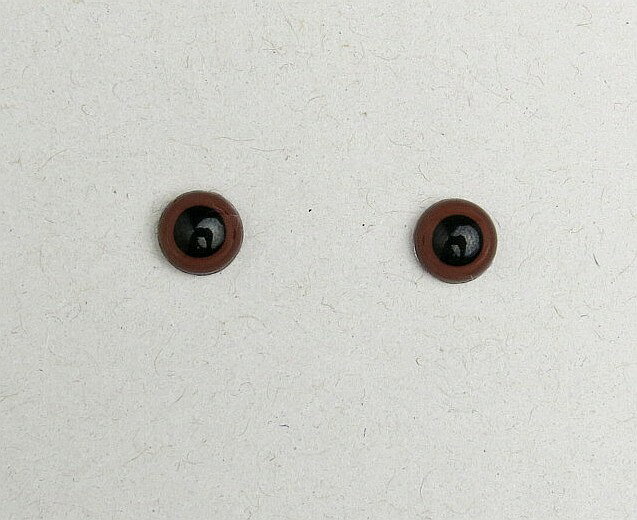 Rakuten - クリスタルアイ ブラウン 茶色 9mm 30個入り