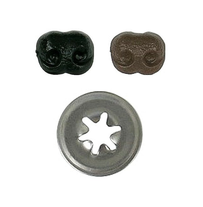イヌ鼻（ワッシャー付きNW-5）Aタイプ 12mm（30個入り） 犬 ドッグ さし鼻
