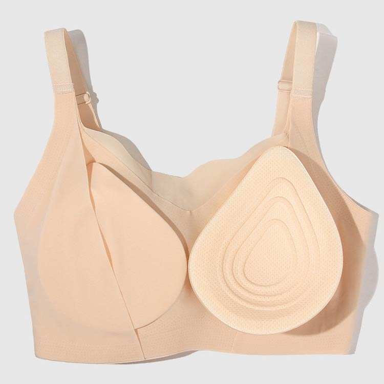 乳がん用 乳がんパッド 乳がんパット 空洞パッド大 全摘 温存 2枚組 乳がん ボディメイク パット 肩こり パッド 乳がんパッド 乳がん専用 2枚組 人工乳房 乳癌 前 全摘 再建 術後 補整 手術後 軽量フルカップ 後 補正 ichigoichi39-10002251 トゥモロードレッシング サンプル画像3