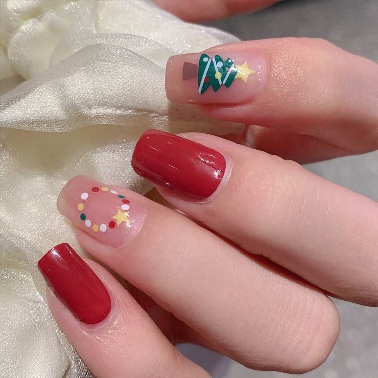 雪の結晶 クリスマス ネイルシール ネイル ヤスリなし シール 結晶 クリスマス ネ...