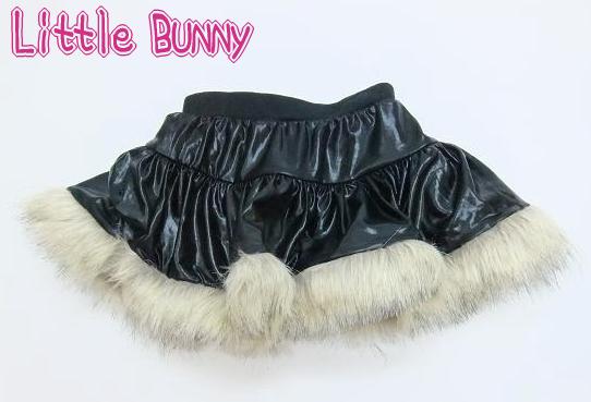 【Little Bunny】リトルバニー レザー風 スカート【90/95】