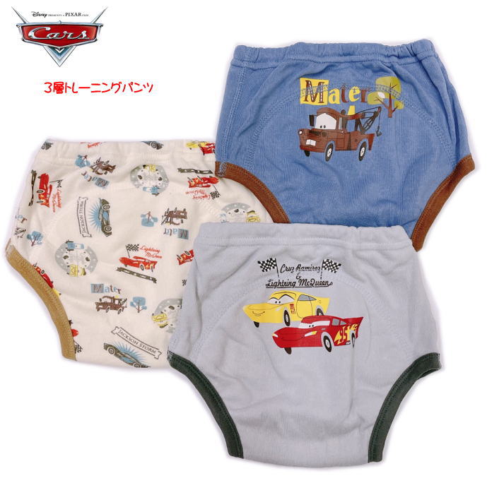 【2020ディズニー】【3枚組】カーズトイレトレーニングパンツ【90/95/100cm】【パンツ/トレパン/下着/子供/子供服/男の子/ベビー服/子供下着 /子ども下着 /子ども服/トイトレ】