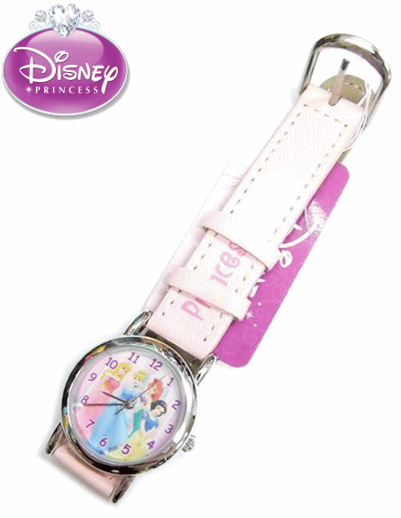 【キッズ腕時計】J-AXISディズニー子供用腕時計【プリンセスピンク】【Disneyzone】【雑貨】