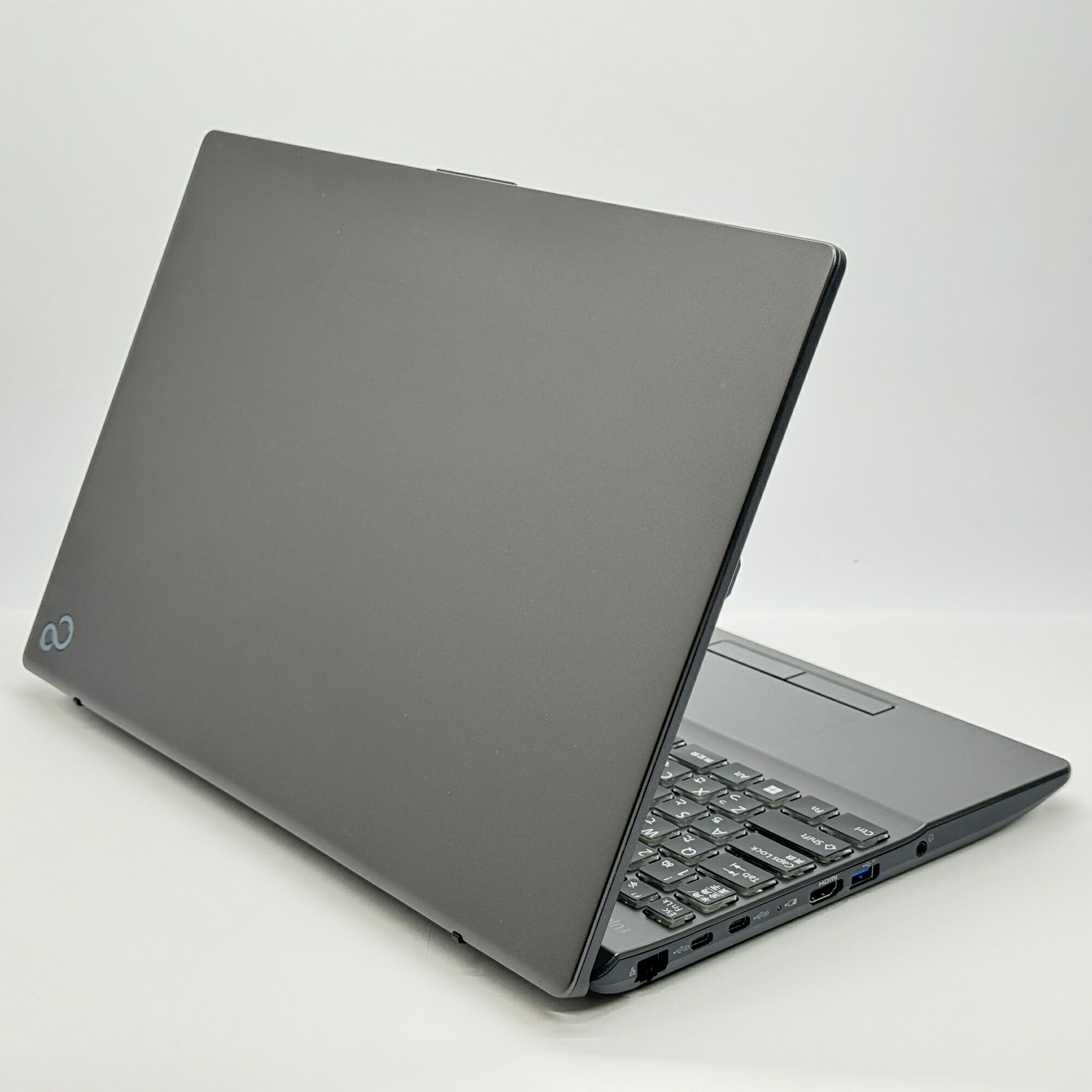 美品 FUJITSU LIFEBOOK AH51/J3 i7-1255U 16GB SSD 512GB 16インチ WUXGA Windows11Home バッテリー最大容量91% 【C6952-80】