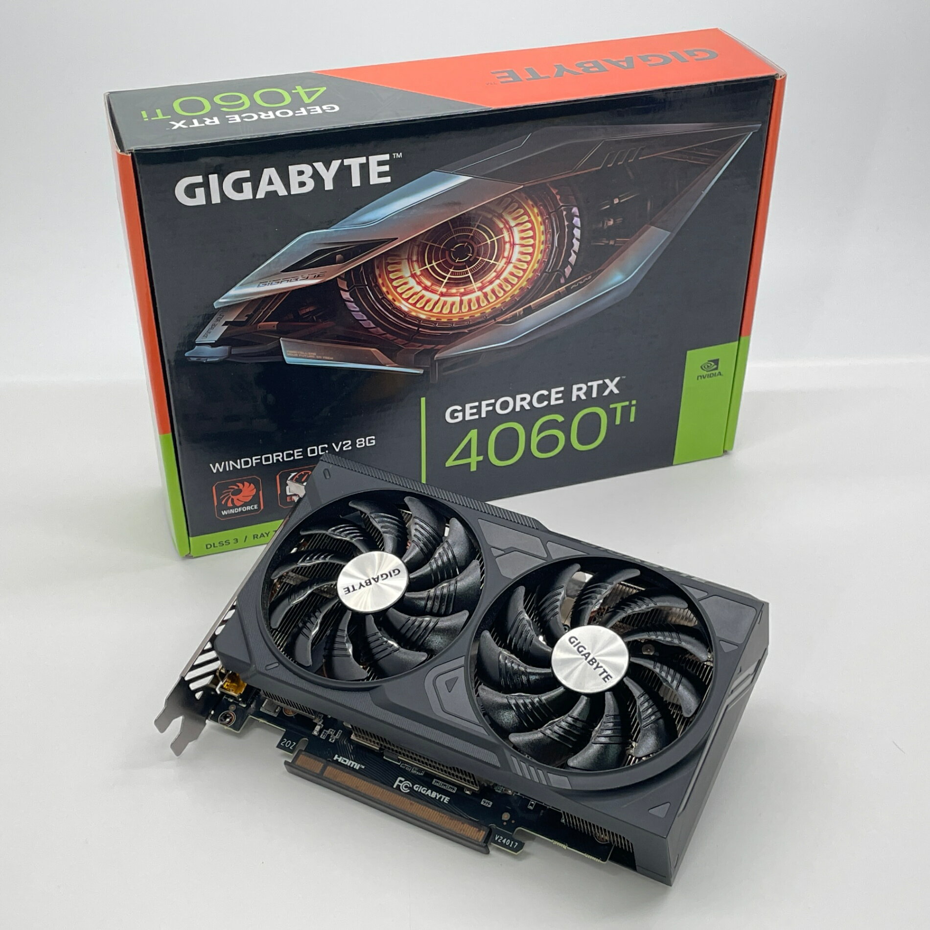 GIGABYTE GeForce RTX 4060 Ti WINDFORCE OC 8G GV-N406TWF2OC-8GD 