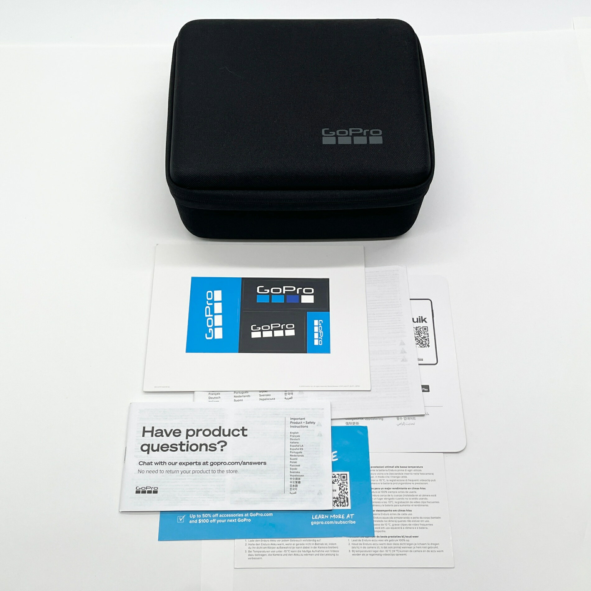 美品 GoPro 12 BLACK CREATOR EDITION モデル：CPST1【C8375-80】