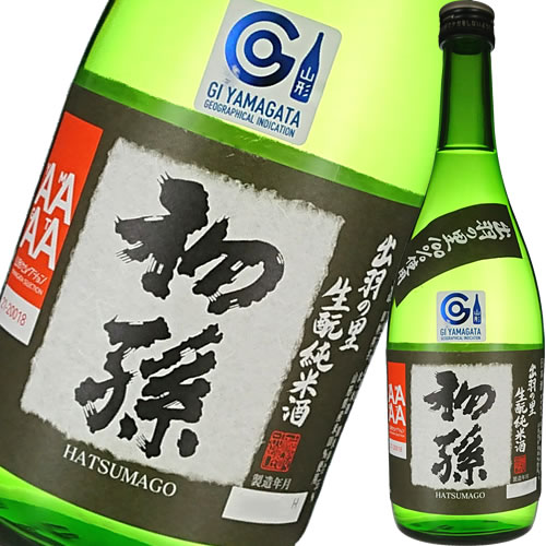 日本酒（1000円程度） 日本酒 純米酒 東北銘醸株式会社 初孫 出羽の里 純米酒 720ml 山形　ギフト プレゼント(4990545253503)