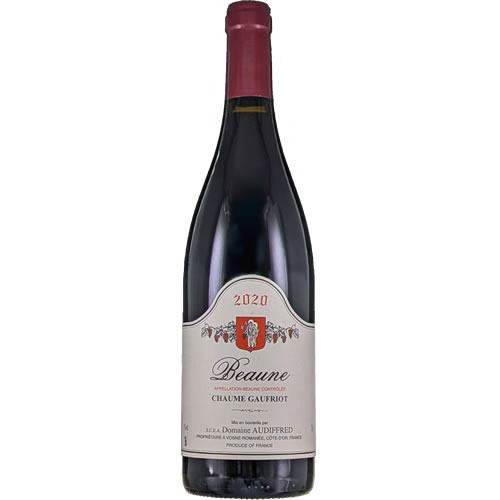 赤ワイン 2020 オーディフレッド ボーヌ ショーム ゴーフリオ ルージュ 750ml 2020 ブルゴーニュ 自然派　ギフト プレゼント