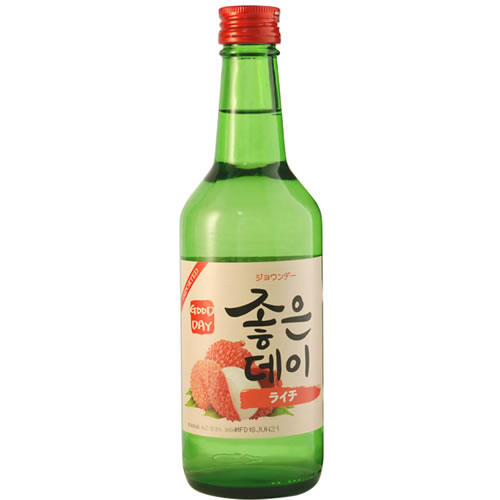 韓国焼酎 ジョウンデー ライチ 360ml 12.5度 ムハク ジョウンデイ ウリスル 韓ドラ 韓国 ギフト プレゼント 8801100131050 