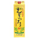 大分麦焼酎 老松酒造 むぎっちょ 紙パック 25度 1800ml【12個まで1個口配送可能】 ギフト プレゼント(4968167081231)