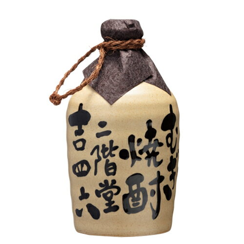 樂天商城 - 【お一人様1本限り】二階堂酒造 むぎ焼酎 二階堂 吉四六 きっちょむ 壷 720ml 25度 つぼ 麦焼酎 大分　ギフト プレゼント(4955250017512)