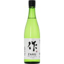 日本酒 純米酒 作 玄乃智 720ml ざく 清水清三郎商店 三重県 ギフト プレゼント(4983422318747)