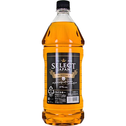 ブレンデッド ウイスキー セレクト ジャパン 2700ml PET 37度 千寿酒造【6個まで1個口配送可能】ギフト プレゼント(4985269195093) ブレンデッド ウイスキー セレクト ジャパン 2700ml PET 37度 千寿酒造【6個まで1個口配送可能】ギフト プレゼント(4985269195093)