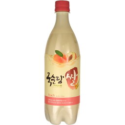 韓国 マッコリ 麹醇堂 米マッコリ もも 750ml 3度【20個まで1個口配送可能】韓ドラ　ギフト プレゼント(8802521894746)