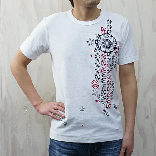樂天商城 - 【メール便】Mサイズ 久米繊維謹製 蔵印Tシャツ 切子 メンズM　ギフト プレゼント(4562258146900)※メール便発送は1枚のみ