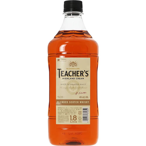 ティーチャーズ ハイランドクリーム 1800ml 1.8L 40度 スコッチ ブレンデッド ウイスキー ギフト プレゼント(4901777374652)