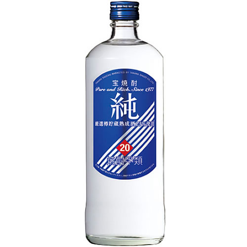樂天商城 - 宝焼酎 純 720ml 20度 宝酒造 甲類焼酎　ギフト プレゼント(4904670071307)
