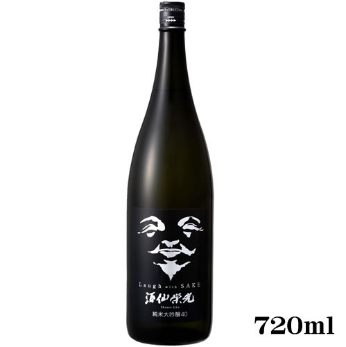 日本酒 酒仙栄光 Laugh With Sake 純米大吟醸40 720ml 榮光酒造　ギフト プレゼント(4958666119405)