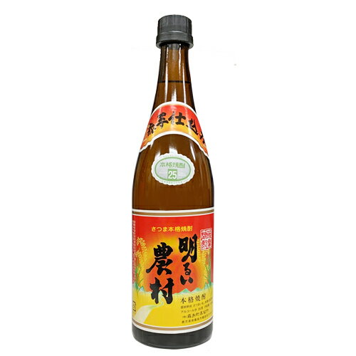 樂天商城 - 【霧島町蒸留所】赤芋仕込み　明るい農村　25度　720ml 芋焼酎　ギフト プレゼント(4589708740020)