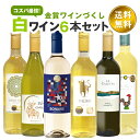 今だけ金賞入り おまかせ白ワイン6本セット デイリー白ワインセット 750ml×6本 届いてからのお楽しみ 送料無料(一部地域を除く) 詰め合わせ 飲み比べ 世...