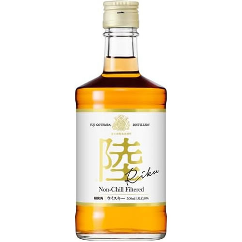 キリン ウイスキー 陸 500ml 50度 ブレンデッドウイスキー　ギフト プレゼント(4901411116853)(4.0)