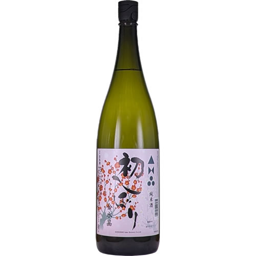 季節商品 数量限定 金水晶 初しぼり 純米酒 1800ml 金水晶酒造 福島 日本酒　ギフト プレゼント(4941006116455)