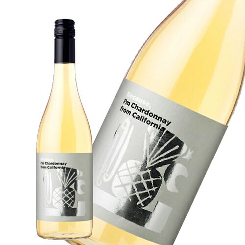 樂天商城 - Because 白ワイン ビコーズ アイム シャルドネ フロム カリフォルニア 750ml　ギフト プレゼント(4571376389830)