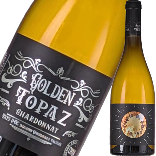 樂天商城 - ヴィニョーブル ヴェラス ゴールデン トパーズ シャルドネ 750ml 宝石シリーズ フランス ラングドック 白ワイン　ギフト プレゼント(3701086312601)