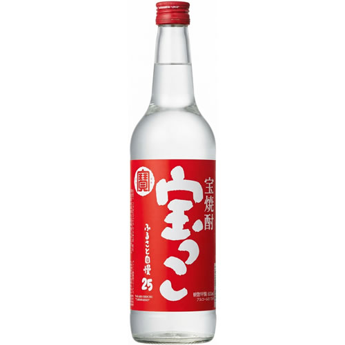 「宝焼酎」は100年の伝統に培われた　“品質”と“味わい”のNO．1甲類焼酎。 樽貯蔵熟成酒をブレンドしたまろやかさと飲み飽きない味わい。 「宝っこ」は東北限定の宝焼酎です。