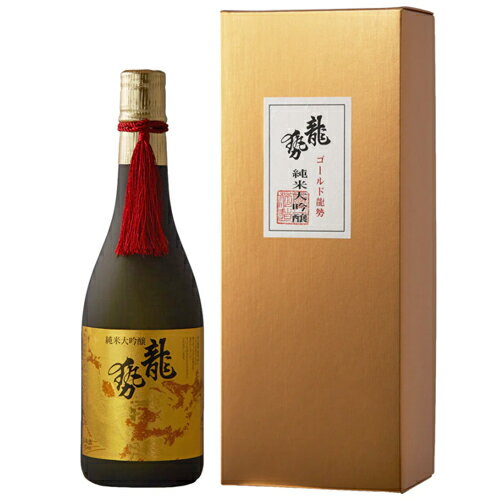 日本酒 藤井酒造 ゴールド 龍勢 720ml 広島　ギフト プレゼント(4981706020300)