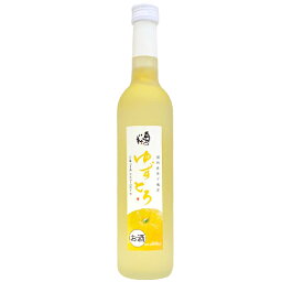 リキュール ゆず 奥の松酒造 ゆずとろ 500ml 7度　ギフト プレゼント(4964838130369)