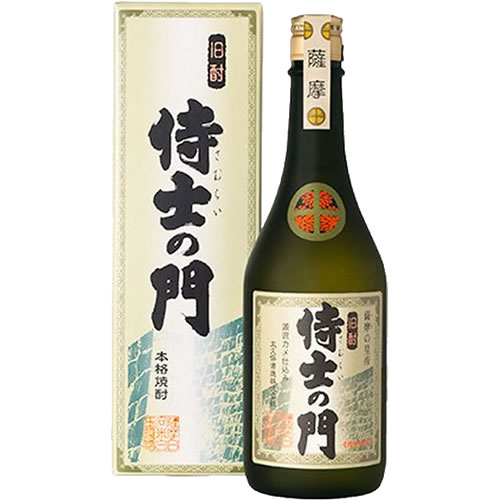 樂天商城 - 薩摩の皇帝 侍士の門 720ml 25度 芋焼酎 太久保酒造 鹿児島 薩摩 本格焼酎　ギフト プレゼント(4539413000308)