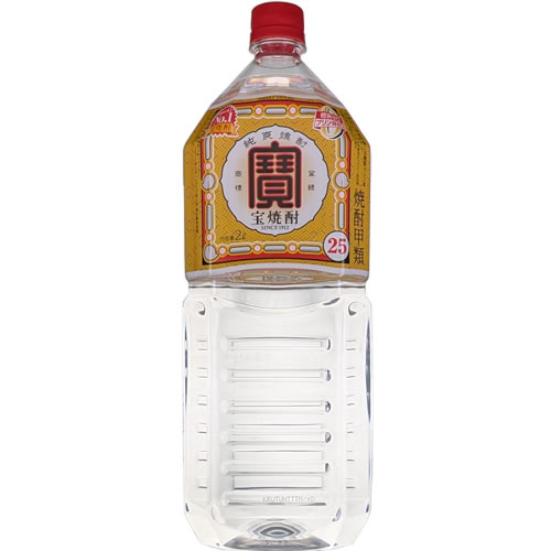 宝焼酎 エコペット 2000ml 25度 2L PET 宝酒造 甲類焼酎　ギフト プレゼント(4904670034678)