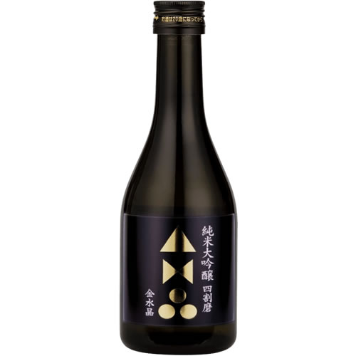 金賞受賞酒 金水晶 純米大吟醸 四割磨 300ml 金水晶酒造 福島 日本酒 令和7年酒造年度全国新酒鑑評会　ギフト プレゼント(4941006118237)