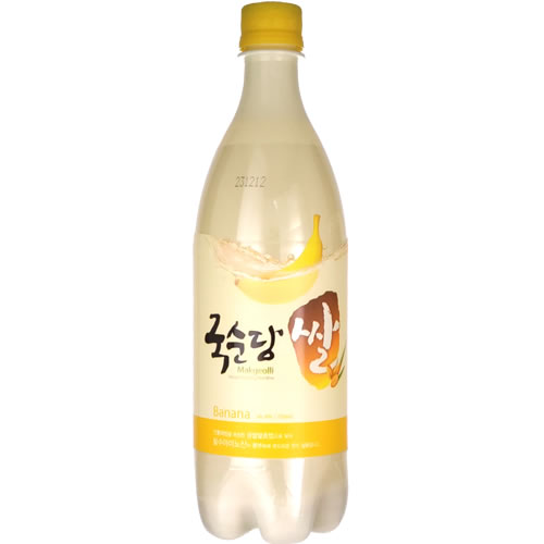 韓国 マッコリ 麹醇堂 米マッコリ バナナ 750ml 4度【20個まで1個口配送可能】韓ドラ ギフト プレゼント(8802521894753)