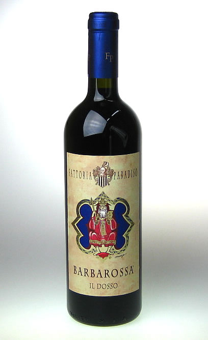 【ファットリア・パラディーゾ】バルバロッサ ヴィーノロッソ フォルリ [2004]
