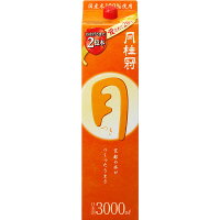 【月桂冠】月 パック 3000ml【8個まで1個口配送可能】 ギフト プレゼント(4901030229217)