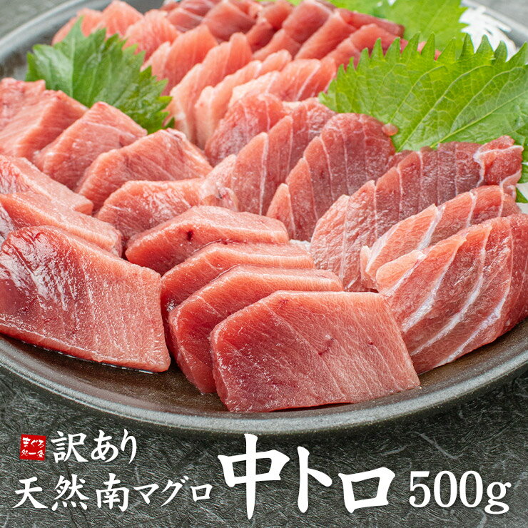 年末ご予約受付中!早割1,000円OFFクーポン⇒11/28まで 天然南マグロ 訳あり中トロ500g ※血栓が入る、筋がある、サクの形が不揃い 脂乗り良し!送料...