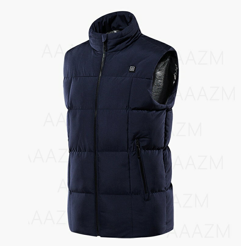 電熱ベスト メンズ レディース 電熱ウェア 袖無し 詰襟 おしゃれ 暖かい 防寒 電気ベスト 9箇所発熱 USB給電式 バッテリー付き 薄手 加熱ベスト 3段階温度調節 ライダース バイク ヒーター付きベスト アウトドア 通勤 仕事 釣り ゴルフ 屋外作業 秋冬服 男女兼用 発熱ベスト