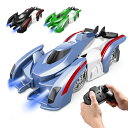 ラジコンカー 知育玩具 電動 壁を走るラジコンRCカー 壁登りが 子供 充電式 四輪駆動 リモコンカー LEDライト 大人 男の子 6歳 7歳 8歳 9歳 誕生日 プレゼント 子供の日 クリスマス 2024 お歳暮 ギフト こどもの日 車おもちゃ 天井走行 操作簡単 360度回転 壊れにくい