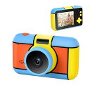 子供用カメラ 安い 子供用デジタルカメラ キッズカメラ 2800万画素 1080P録画 2.4インチ IPS画面 連写 写真 タイマー撮影 自撮り 日本語取扱説明書 子供の日 こどもの日 プレゼント 2024 お歳暮 ギフト