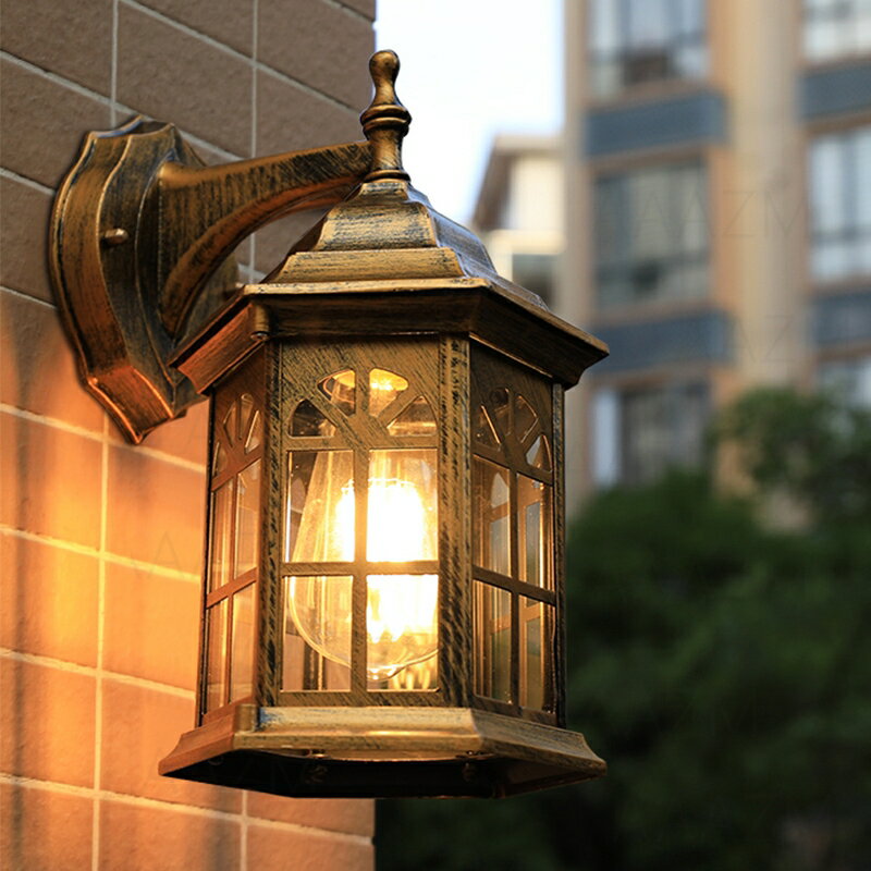 ブラケットライト 屋外 北欧 おしゃれ 防水 防雨型 壁掛け照明 LED対応 玄関外灯 照明器具 和風 レトロ ガラス 透明 多面 筒状 壁付け ガーデン 庭園 屋外照明 ウォールランプ 工業風 街灯 アーム式 洋風 壁掛けライト 廊下 階段 書斎 ポーチライト 表札灯 エントランス照明