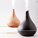 加湿器 スチーム式 卓上 木目調 おしゃれ 小型 超音波式 7色LEDライト付 卓上加湿器 北欧 大容量 550ml アロマ対応 スチーム加湿器 自動車 書斎 ...