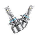 2個セット 自動車用 LEDヘッドライト 交換用 H4 H1 H7 H3 H8 H11 9012 9005(HB3) 9006(HB4) 取り替える 車電球 車...