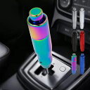 シフトノブ アルミ 軽自動車 内装 グラデ MT AT 交換型 ロングタイプ クリスタルシフトノブ 汎用 高級感 おしゃれ 面白い シフトレバー ネジ径M8 M...